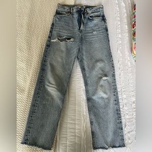 Zara straight jeans